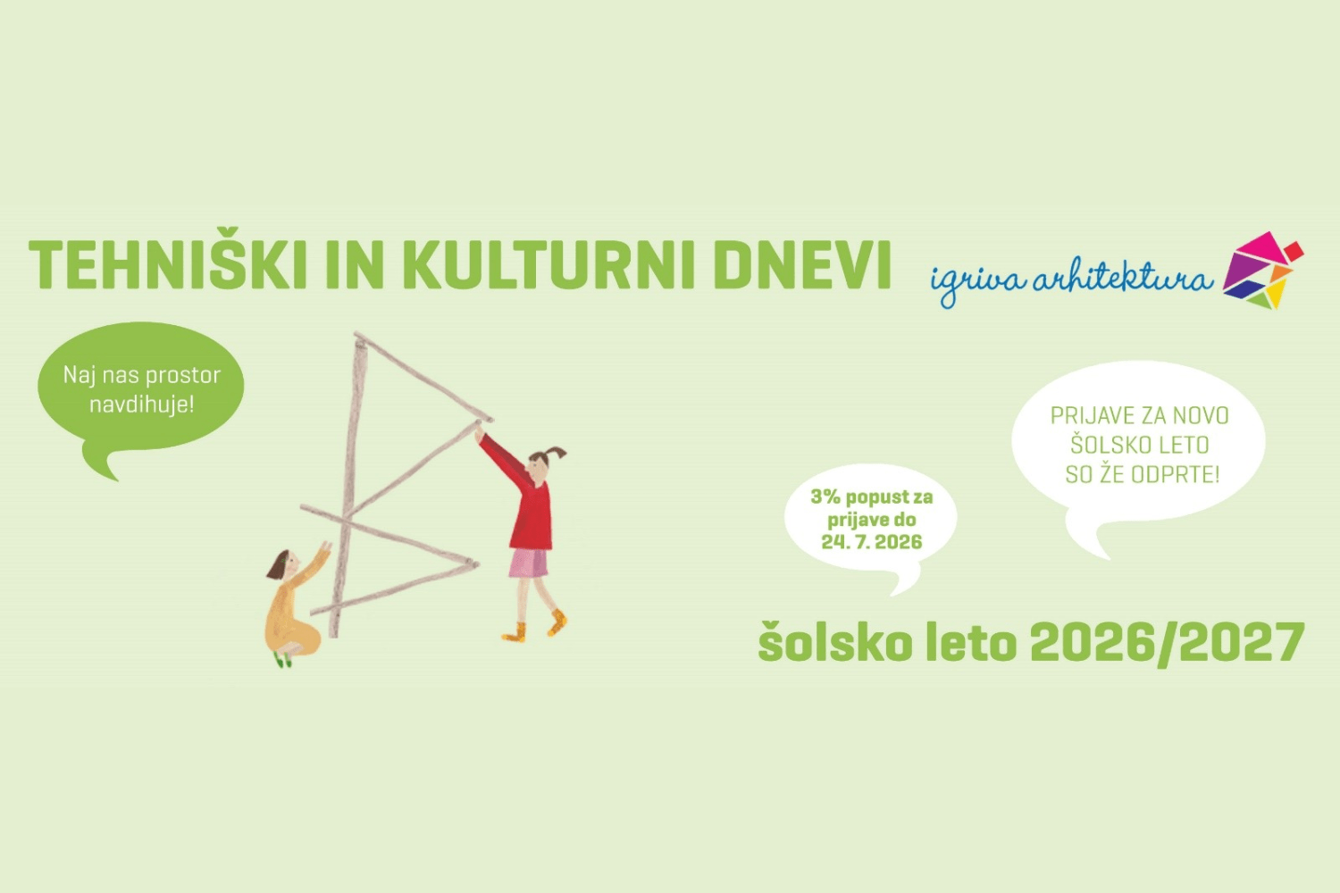 Tehniški in kulturi dnevi za osnovne šole